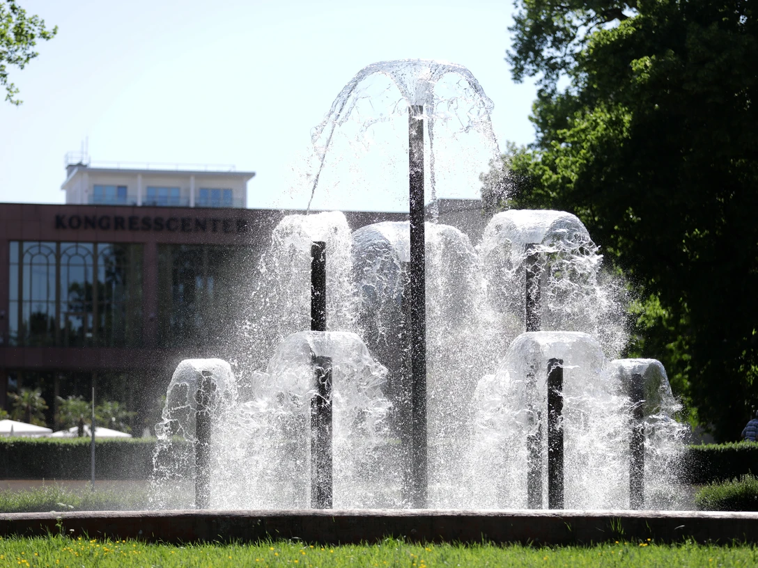 Brunnen im Kurpark Bad Homburg Brunnen im Kurpark Bad Homburg
