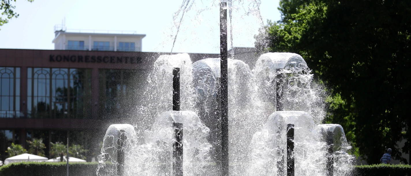 Brunnen im Kurpark Bad Homburg Brunnen im Kurpark Bad Homburg