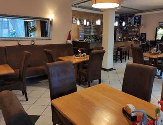 Sitzgruppen im Bistro Pinocchio