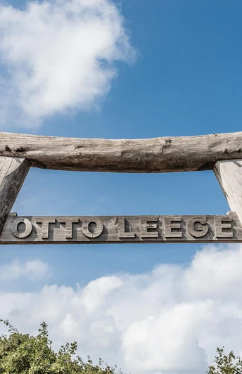 Otto Leege Pfad auf Juist - Otto Leege Tor