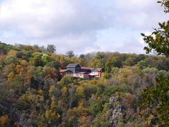Berghotel Rosstrappe in Thale - Außenansicht Berghotel Rosstrappe in Thale - Außenansicht