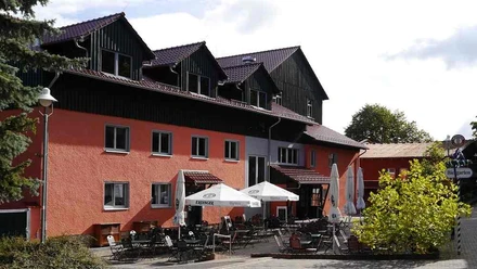 Berghotel Rosstrappe in Thale - Außenansicht Berghotel Rosstrappe in Thale - Außenansicht