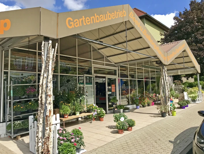 Aussenansicht der Gärtnerei Dürkop
