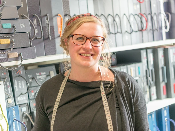 Portrait der Inhaberin Ariane Kraftschik