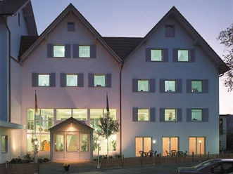 Außenansicht Hotel Zur Burg Sternberg