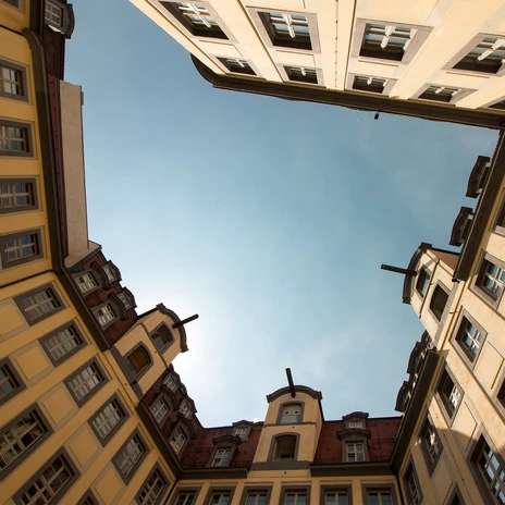 Barthels Hof - Architektur der Hoefe und Passagen in Leipzig
