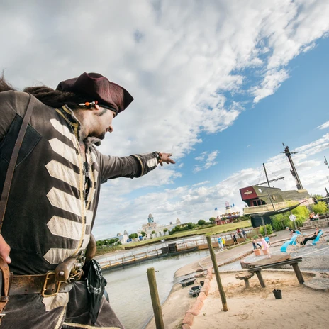 Pirat im Belantis - Abenteuerliches Leipzig