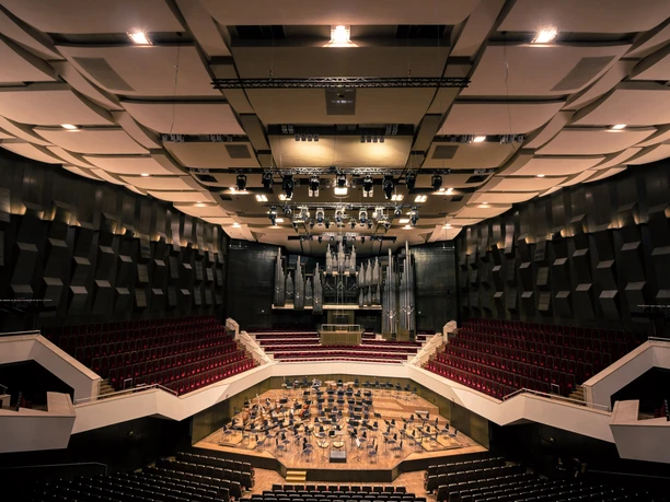 La grande salle - patrie de l'orchestre du Gewandhaus