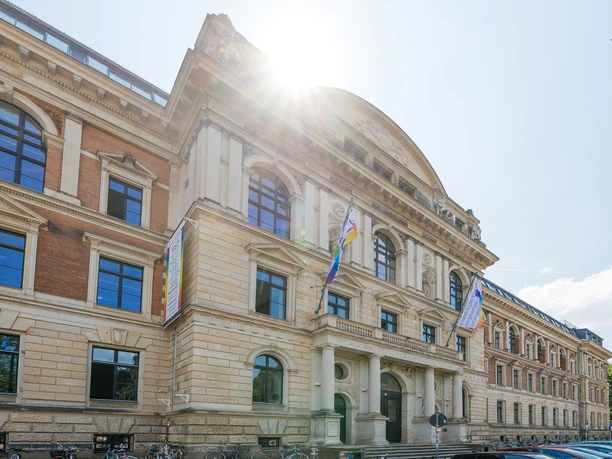 Hochschule fuer Grafik und Buchkunst, Aussenansicht