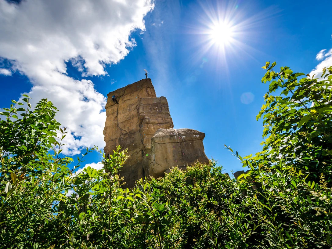 Kletterfelsen - Verborgenes Leipzig