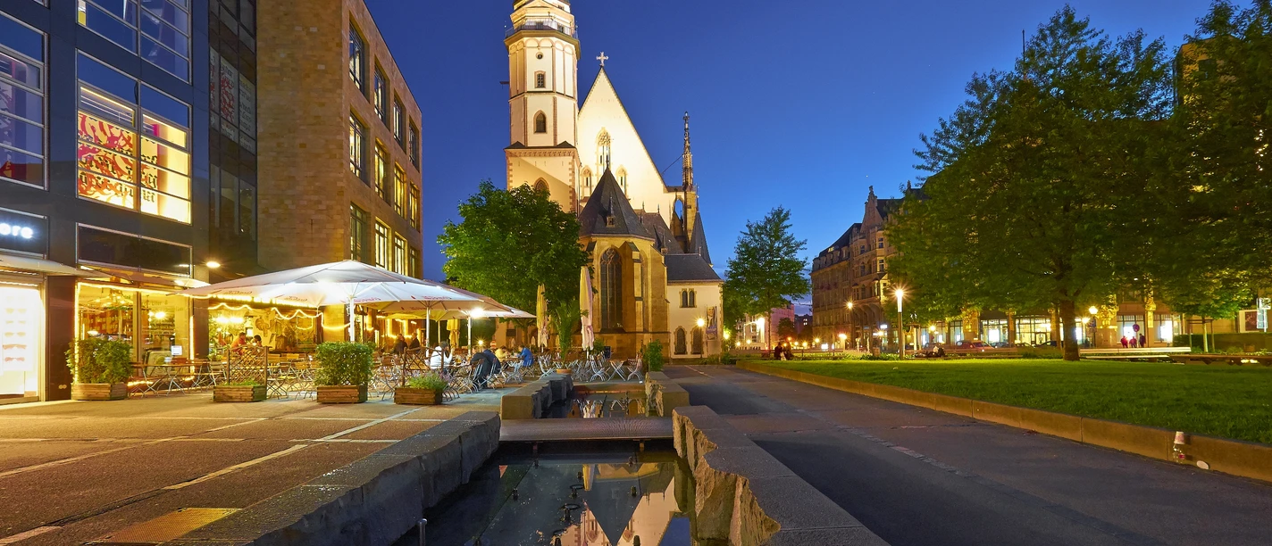 Église Saint-Thomas à Leipzig Église Saint-Thomas à Leipzig