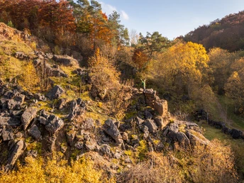Steinbruch bei Niederehe am Eifelsteig