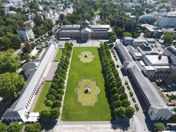 Kurhaus von oben Kurhaus von oben