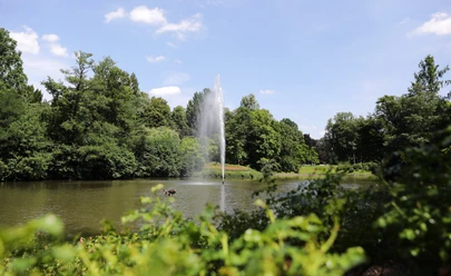 Wiesbaden Teich im Kurpark