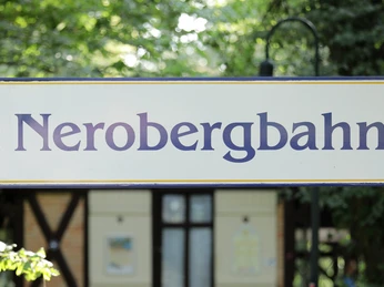 Wiesbaden - Nerobergbahn Schild