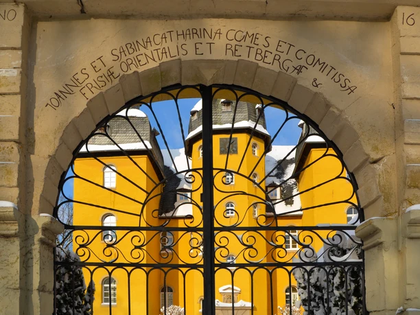 Eingangstor des Jagdschlosses in Schloß Holte-Stukenbrock