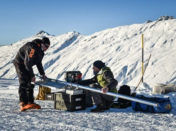 Avalanche Training Center Aufbau