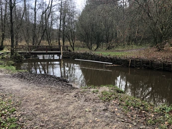 Kneipp-Anlage Gieselautal im Winter