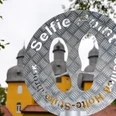 Mobiler SHS Selfie Point am Jagdschloss in Schloß Holte-Stukenbrock