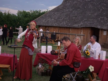 Veranstaltung auf der Königspfalz