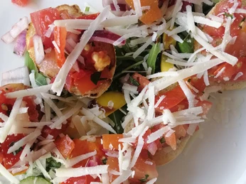 Bruschetta im La Stella Marina, Albersdorf