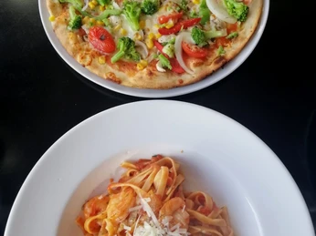 Leckeres italienisches Essen im La Stella Marina, Albersdorf