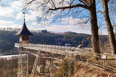 Histrosicher Personenaufzug Bad Schandau Der Aufzug zum Aussichtsturm in Bad Schandau