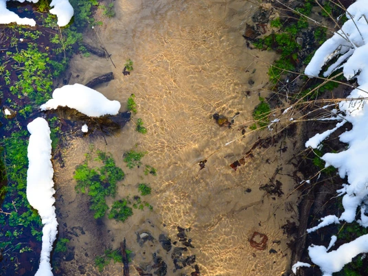 Winterliches Furlbachtal in Schloß Holte-Stukenbrock