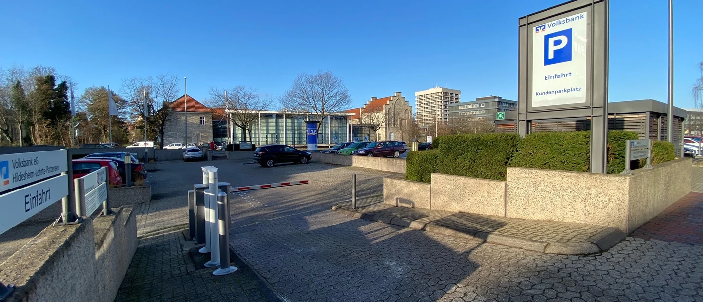 Kurzzeitparkplatz Volksbank eG Hildesheim