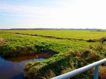Aubrücke Anlegestelle