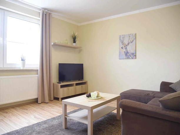 Ferienwohnung am Leeren in Duderstadt - Wohnzimmer Ferienwohnung am Leeren in Duderstadt - Wohnzimmer