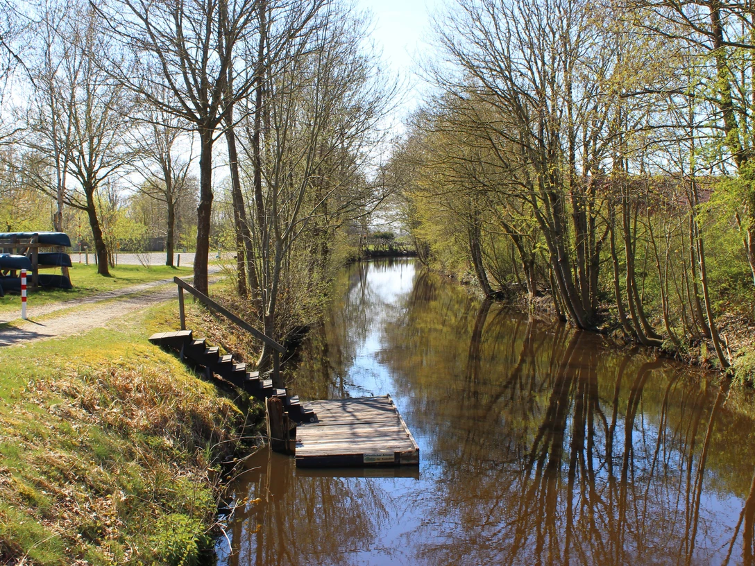 Ihlienworth Kanuanleger Schöpfwerksinsel II