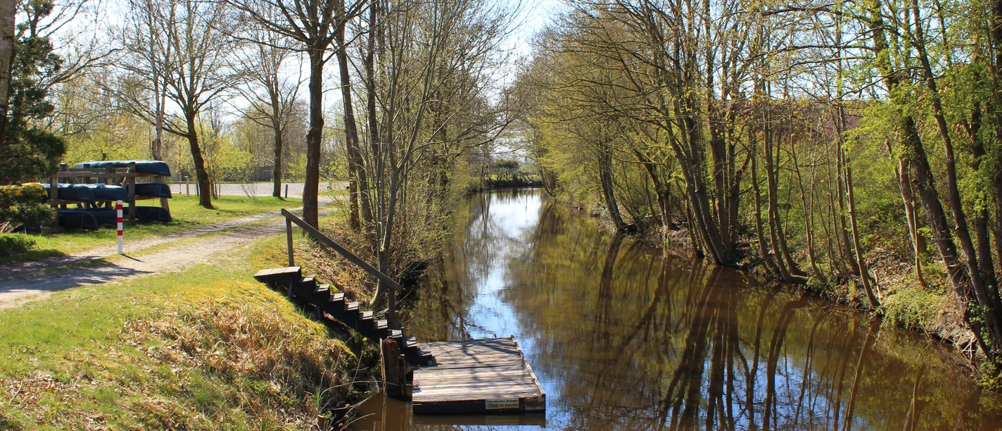 Ihlienworth Kanuanleger Schöpfwerksinsel II