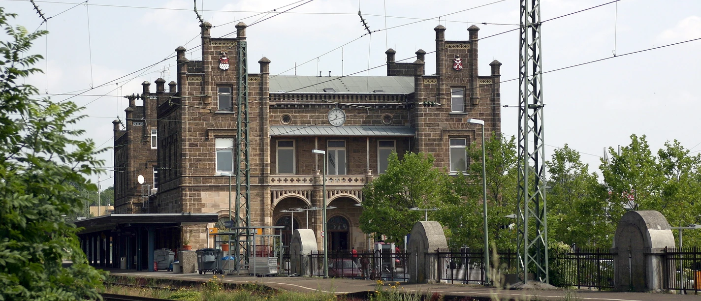 Das Bild zeigt den Mindener Bahnhof