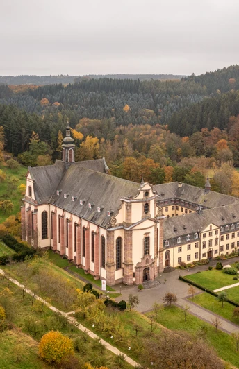 Blick auf Kloster Himmerod