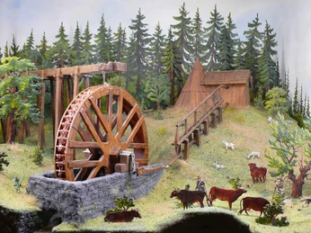 Oberharzer Wasserwirtschaft im Zinnfiguren-Museum Oberharzer Wasserwirtschaft im Zinnfiguren-Museum