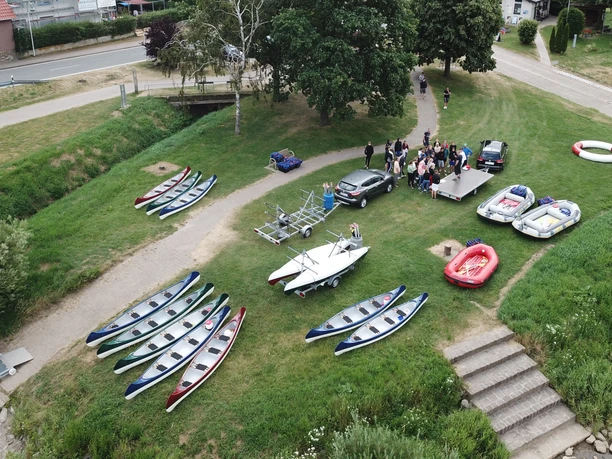 Growi Kanu - Anlegestelle Großenwieden Growi Kanu - Anlegestelle Großenwieden