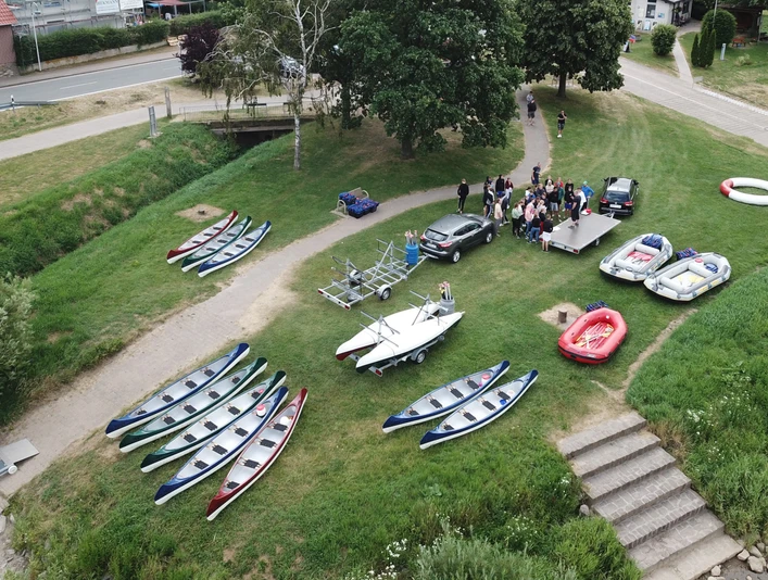 Growi Kanu - Anlegestelle Großenwieden Growi Kanu - Anlegestelle Großenwieden