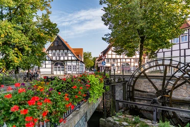 Rheda-Wiedenbrück - Mühlräder Mühlräder in Rheda-Wiedenbrück