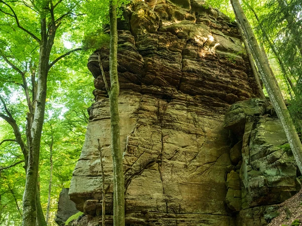 Felsformation bei Bollendorf