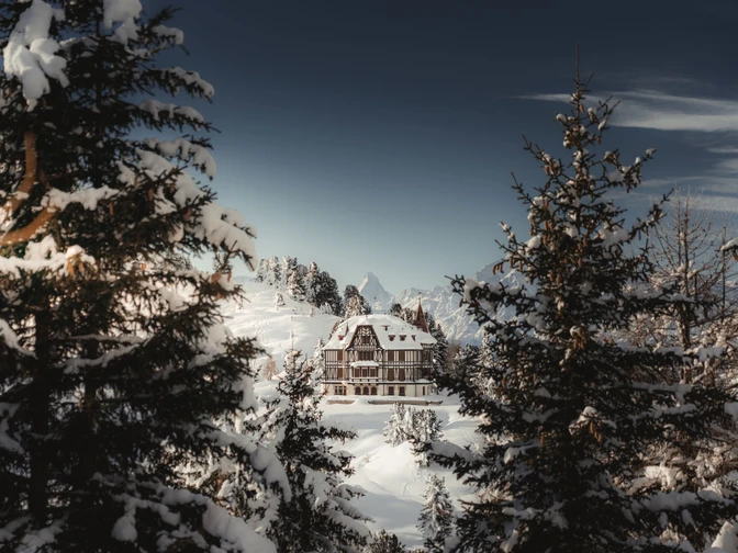 Winterwanderweg Moosfluh Riederalp