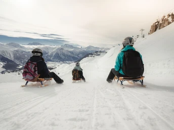 Schlitteln Moosfluh Riederalp