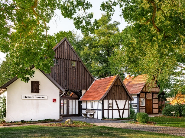 Versmold - Heimatmuseum Die Gebäude am Heimatmuseum in Versmold