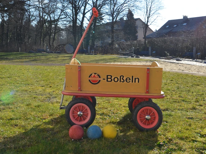 Boßelwagen in Schloß Holte-Stukenbrock, Foto Stadt Schloß Holte-Stukenbrock