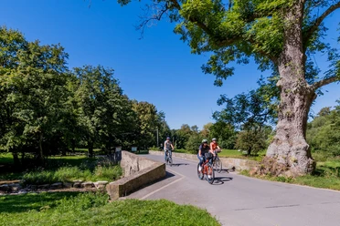 Almeradweg | Almebrücke bei Wewelsburg Almeradweg | Almebrücke bei Wewelsburg