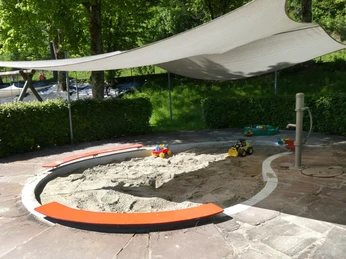Freibad Alpirsbach Matschplatz Kinderbereich Freibad Alpirsbach Matschplatz Kinderbereich