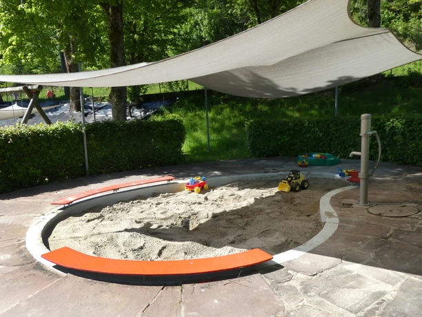Freibad Alpirsbach Matschplatz Kinderbereich Freibad Alpirsbach Matschplatz Kinderbereich