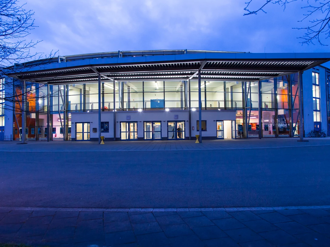 Stadthalle Zwickau - Außenansicht