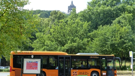 Porta Westfalica Bus-Shuttle Kaiser-Wilhelm-Denkmal Touristikzentrum Westliches Weserbergland Porta Westfalica Bus-Shuttle Kaiser-Wilhelm-Denkmal Touristikzentrum Westliches Weserbergland