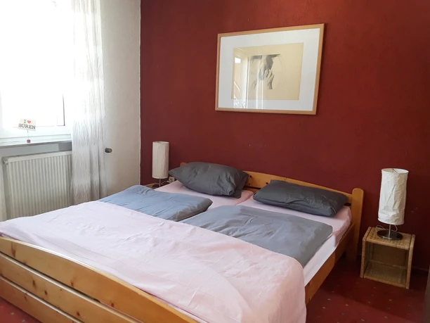 Ferienwohnung an der Südmauer | Schlafzimmer